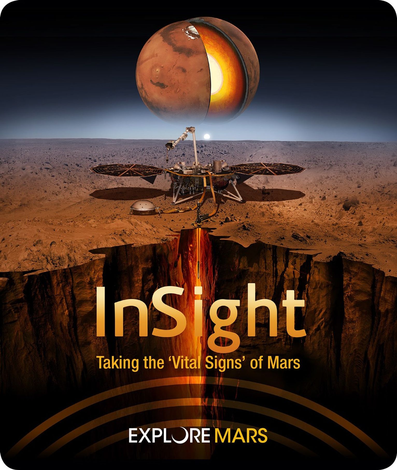 Download a PDF of the InSight landing sticker.
