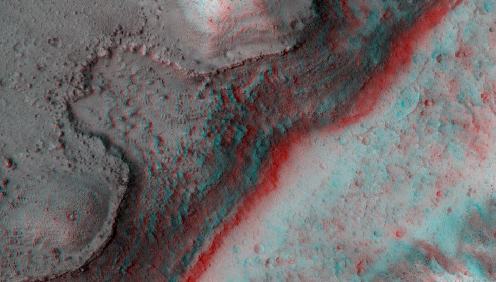An image of a region on Mars called "Kasei Valles."