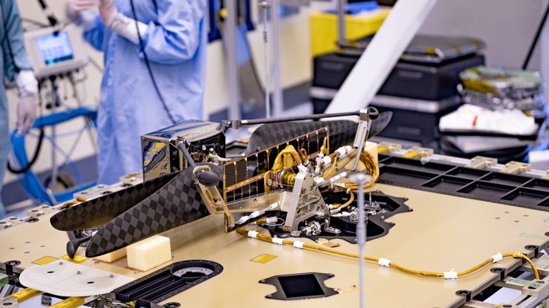 
			Mars Helicopter Aboard Perseverance - NASA Science			