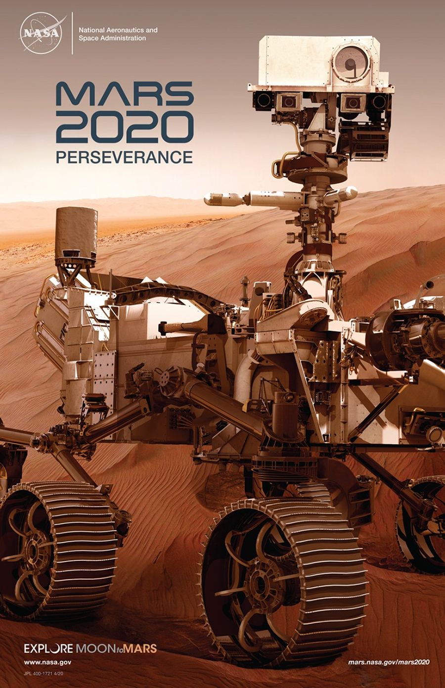 Mars 2020 poster