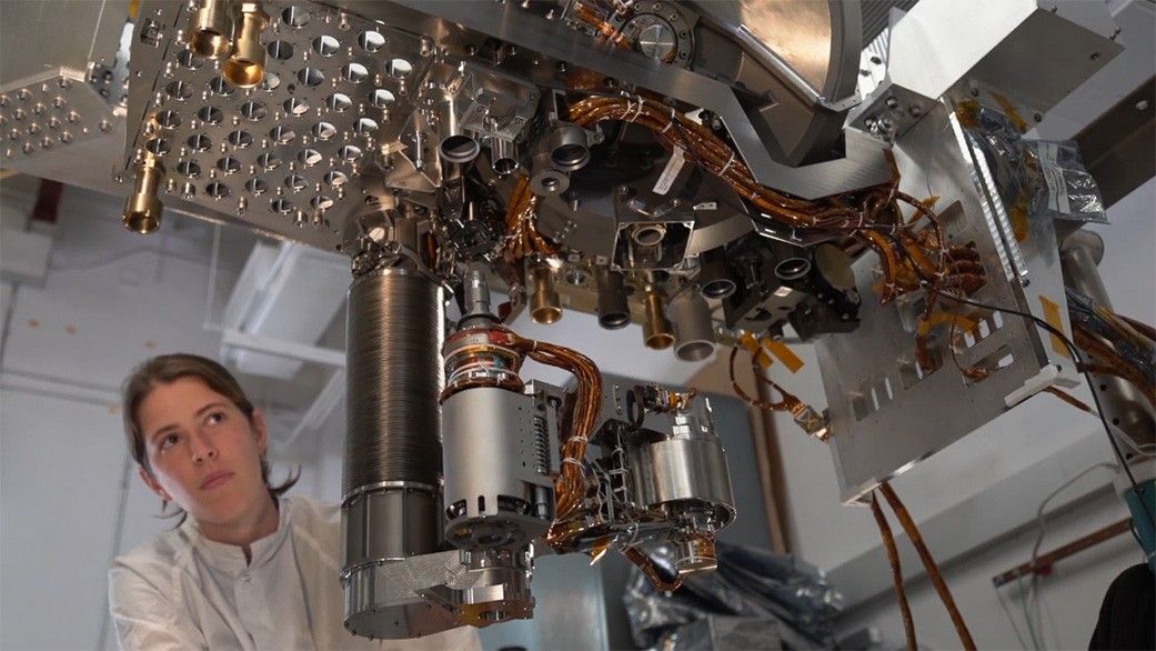 
			Mars 2020 Perseverance Rover Sample Caching System - NASA Science			