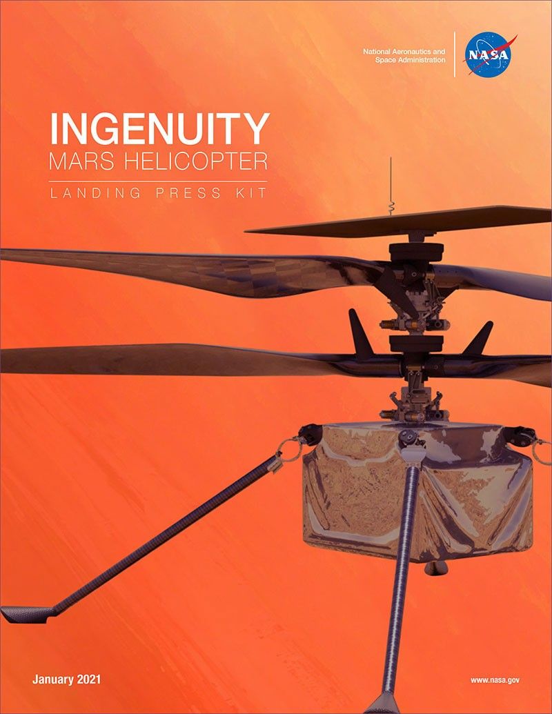 Mars Helicopter Ingenuity Landing Press Kit