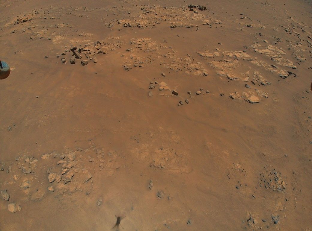 NASA’s Ingenuity Mars Helicopter spotted this location, nicknamed “Raised Ridges,” during its ninth flight, on July 5. Scientists hope to visit “Raised Ridges” with the Perseverance rover in the future.