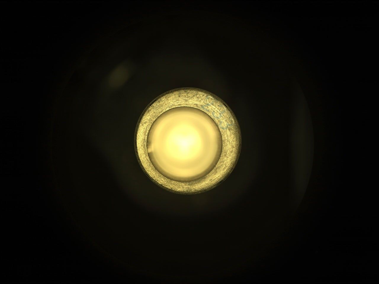 This image taken by NASA’s Perseverance rover on Aug. 6, shows that sample collection tube No. 233 is empty. It is one of the pieces of data sent to Earth by Perseverance showing that the rover did not collect any Martian rock during its first attempt to core a sample.