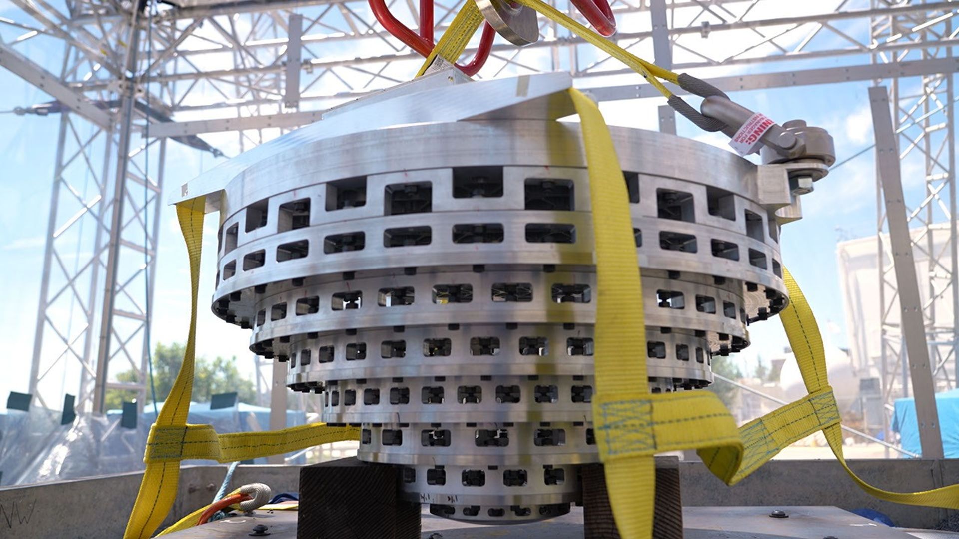 This prototype base for SHIELD – a collapsible Mars lander that would enable a spacecraft to intentionally crash land on the Red Planet, absorbing the impact – was tested in a drop tower at JPL on Aug. 12 to replicate the impact it would encounter landing on Mars.