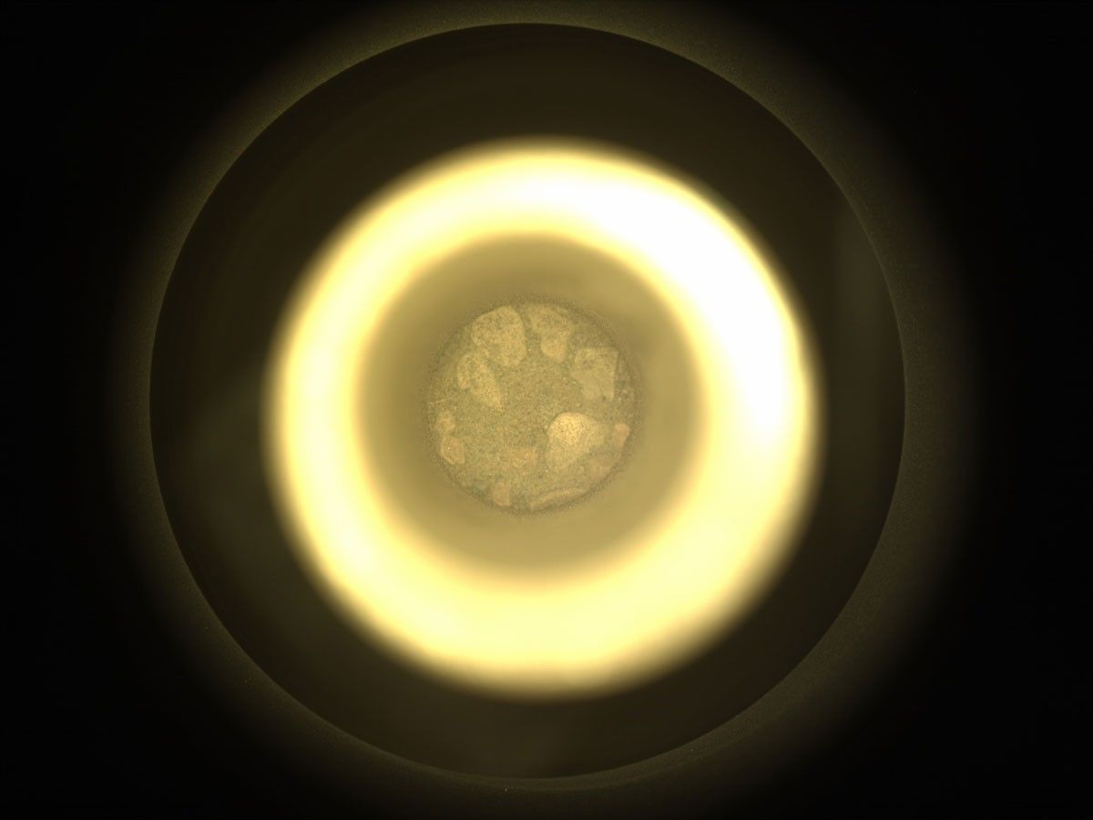 NASA’s Perseverance Mars rover took this image of regolith – broken rock and dust – on Dec. 2, 2022.