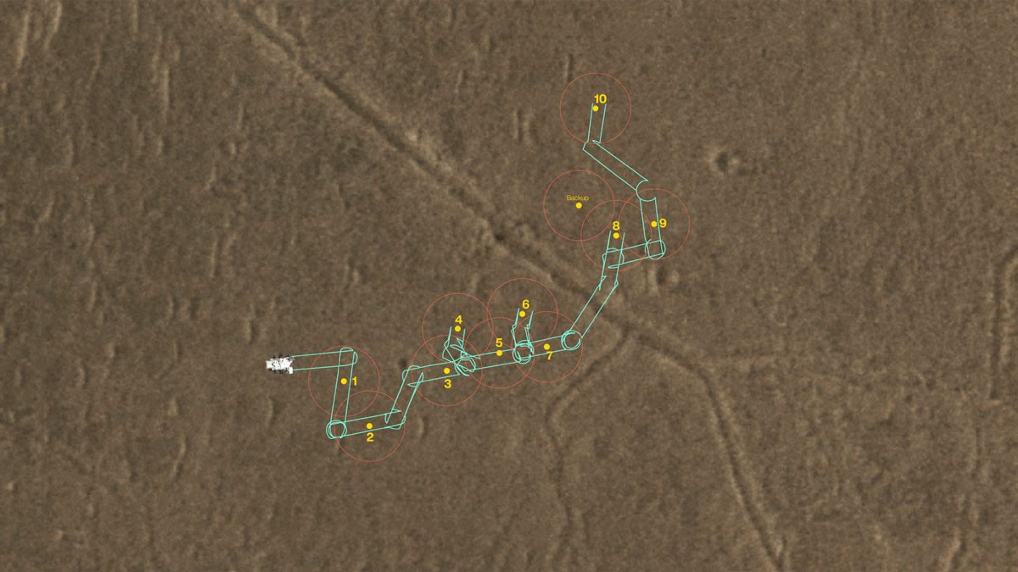 A Map of Perseverance’s Depot Samples - NASA Science