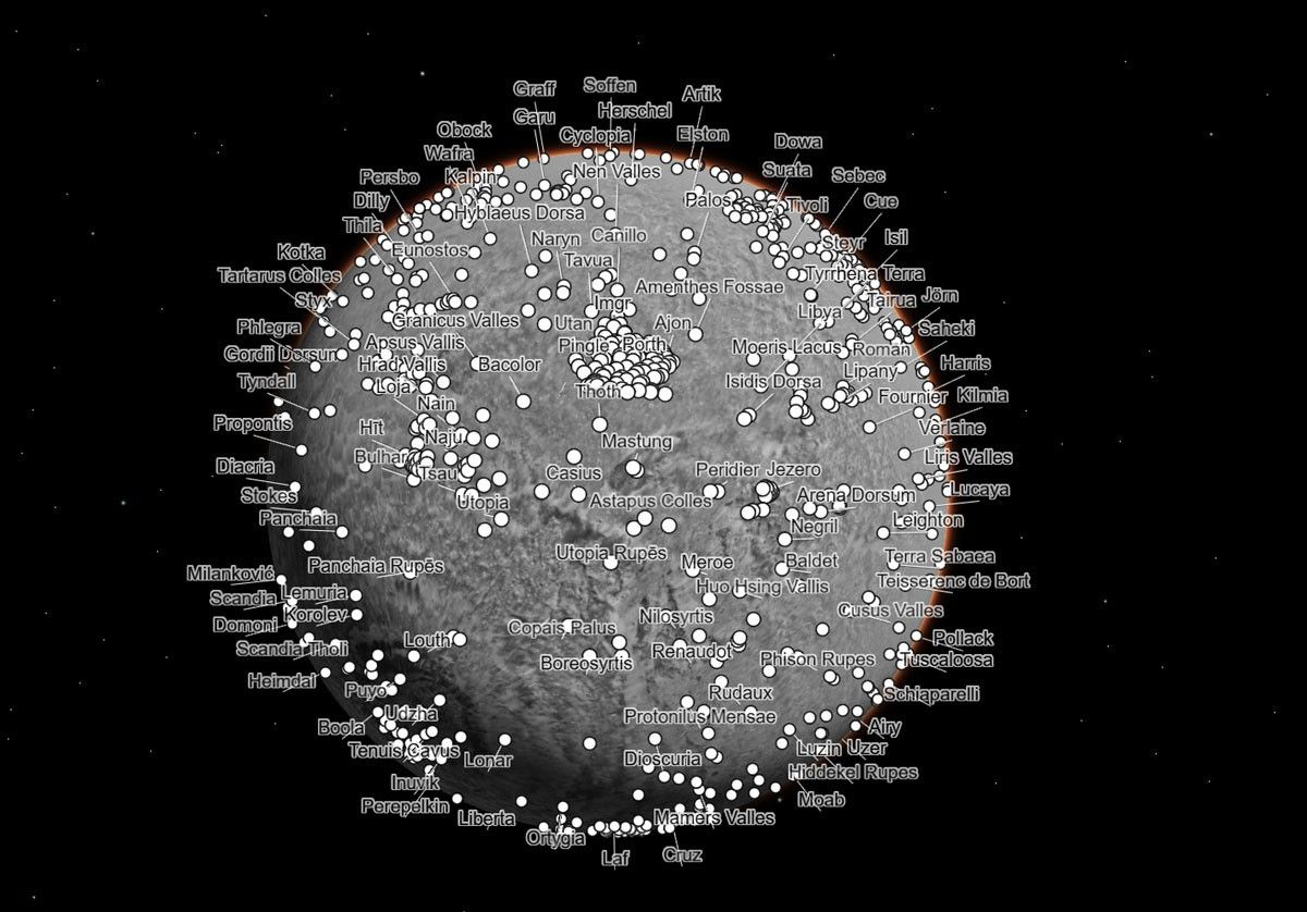 The Global CTX Mosaic of Mars allows scientists and the public to explore the planet like never before.
