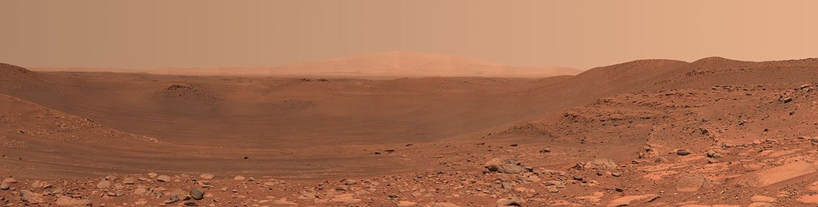 The 152 images that make up this mosaic of Belva Crater were taken by the Mastcam-Z instrument aboard NASA’s Perseverance Mars rover on April 22, 2023, the 772nd Martian day, or sol, of the mission. Belva is a 0.6-mile-wide (0.9-kilometer wide) impact crater within the much larger Jezero Crater.