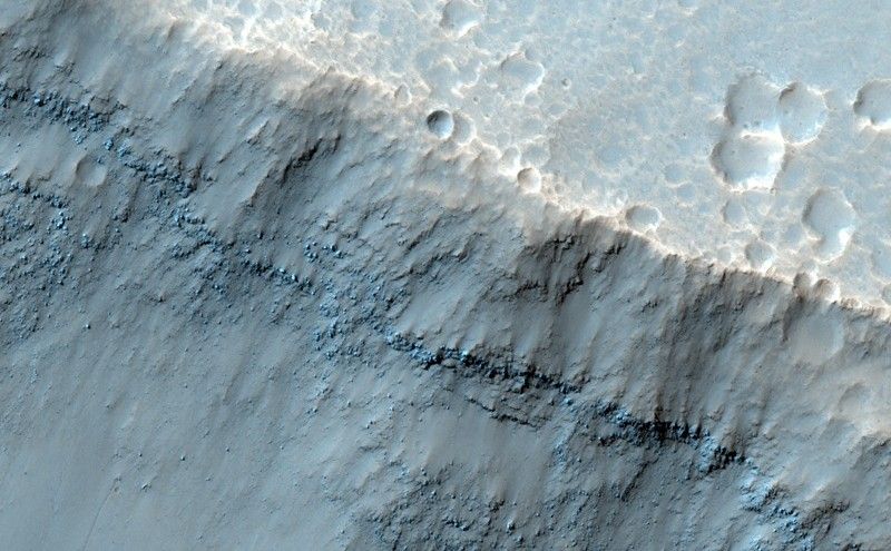 Mesas in Aureum Chaos