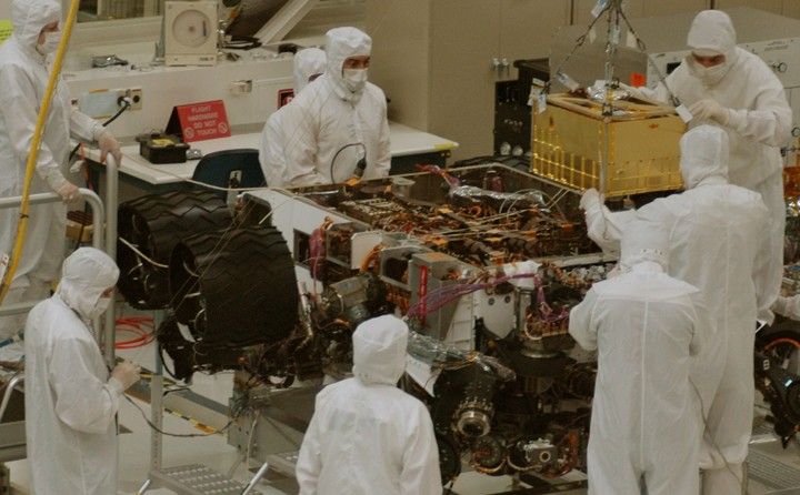 The Sample Analysis at Mars (SAM) instrument, largest of the 10 science instruments for NASA's Mars Science Laboratory mission, will examine samples of Martian rocks, soil and atmosphere for information about chemicals that are important to life and other chemical indicators about past and present environments.