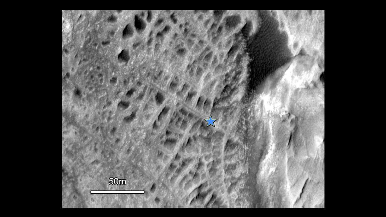 One type of feature of scientific interest on the mountain inside Gale crater is exposure of cemented fractures, evidence that groundwater once reached to at least that height of the mountain.