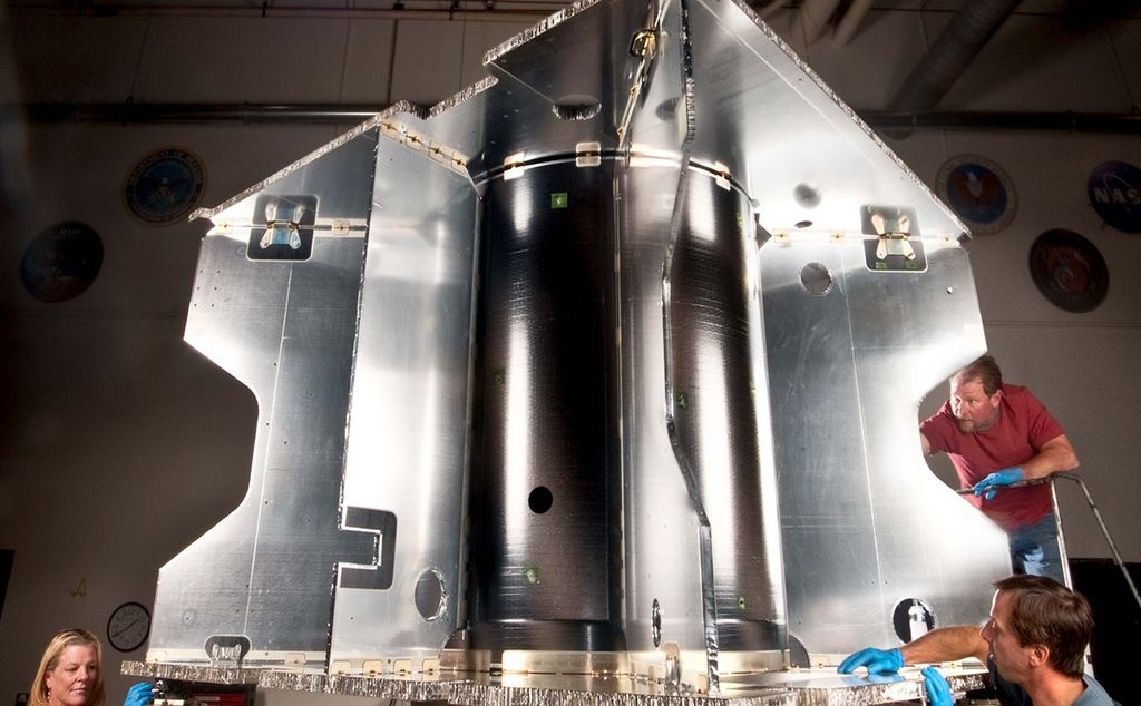 
			Primary Structure for MAVEN Spacecraft - NASA Science			