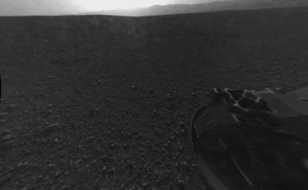 Looking Back at the Crater Rim