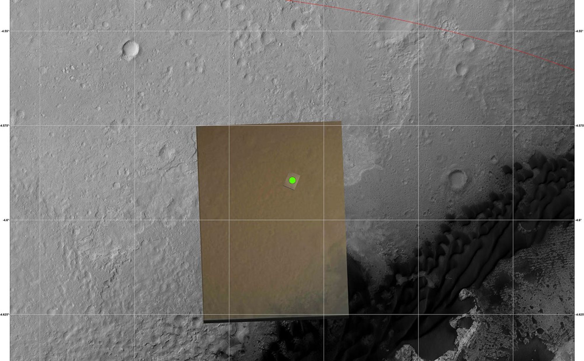 Nailing Down Curiosity's Landing Site