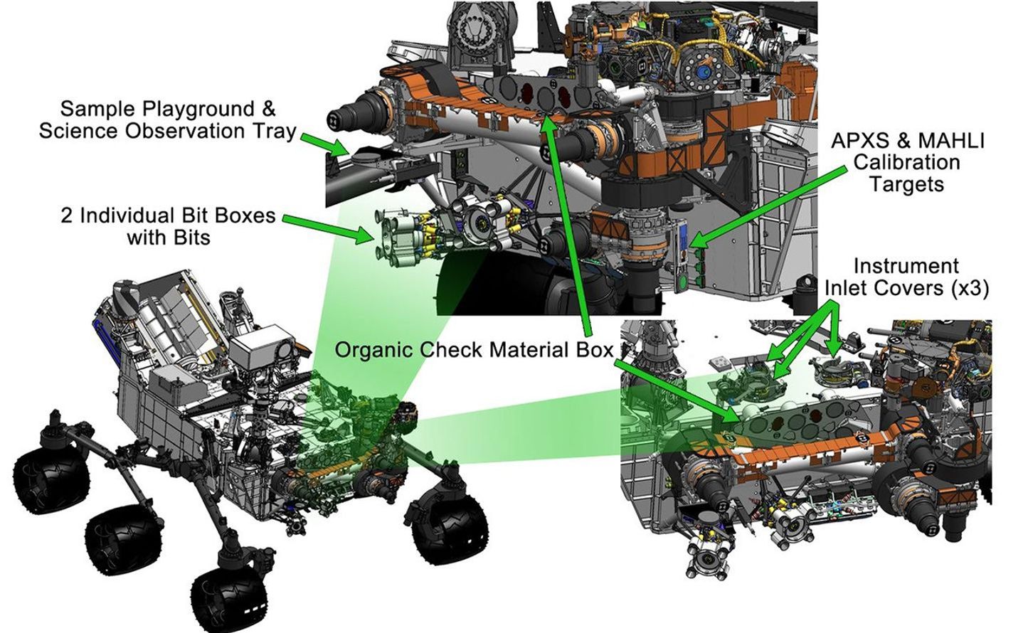 This scene shows the surroundings of the location where NASA Mars rover Curiosity arrived on the 29th Martian day, or sol, of the rover's mission on Mars (Sept. 4, 2012).