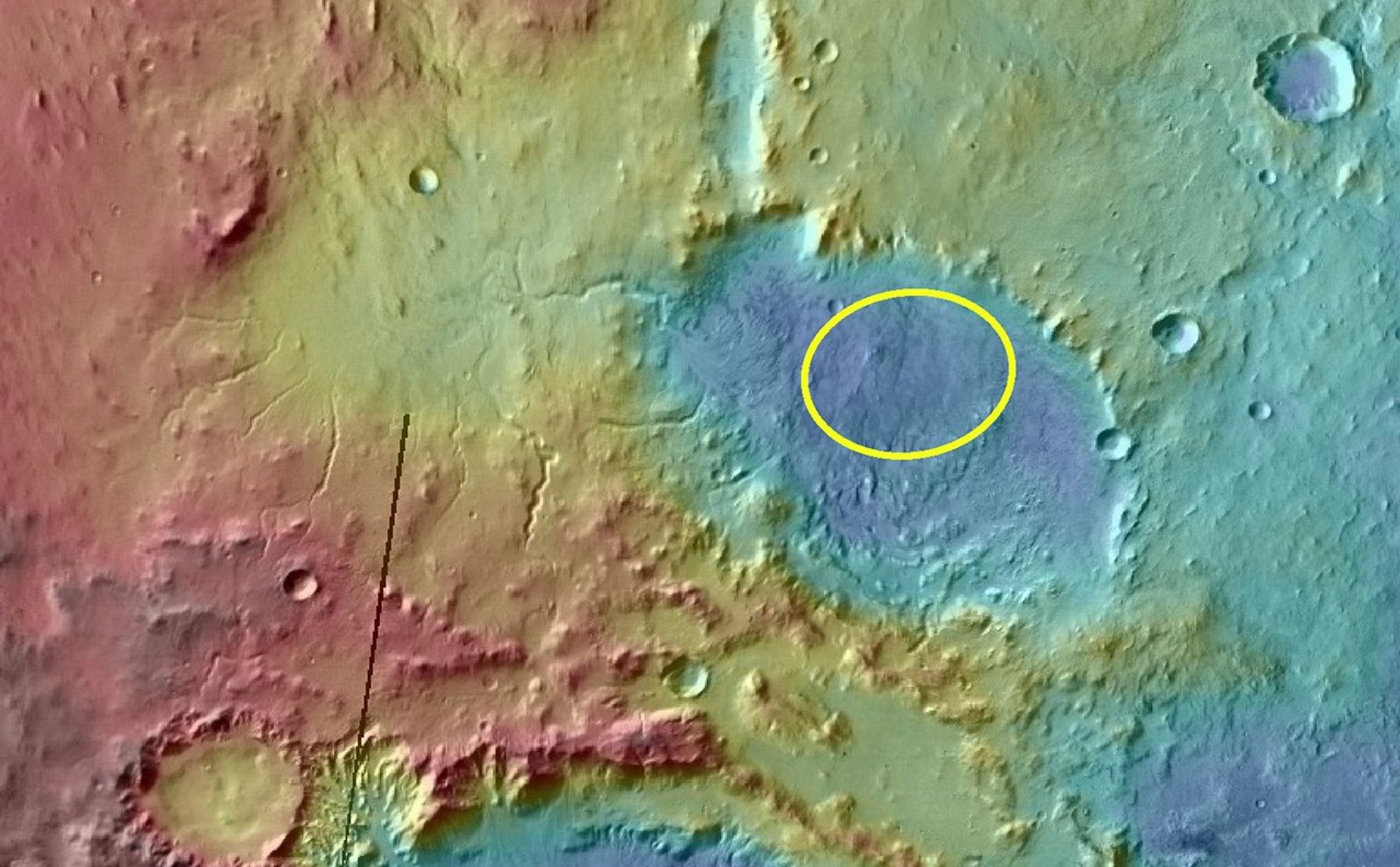 Eberswalde Crater