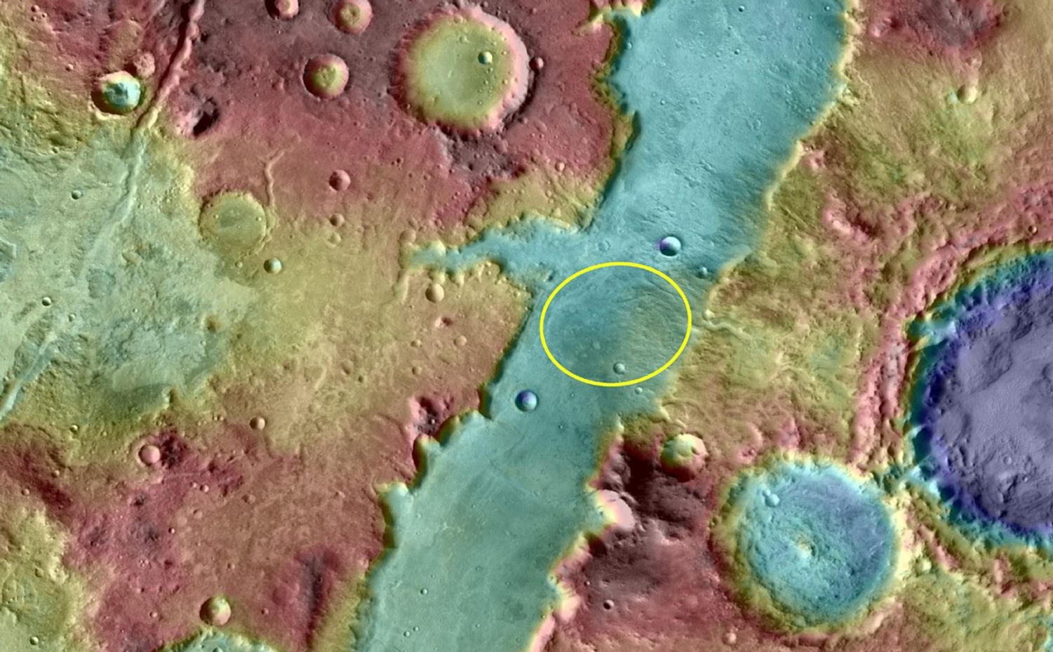 Nili Fossae Trough