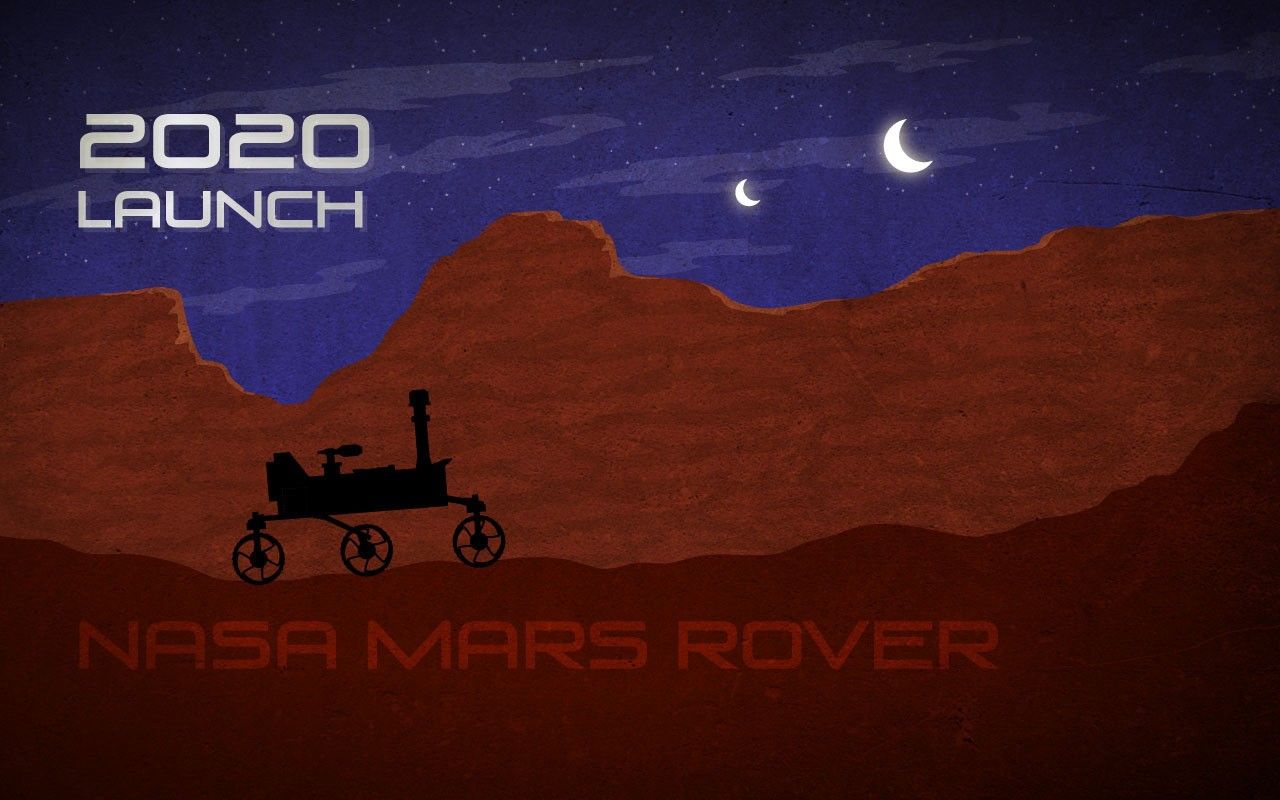 This artist's concept is loosely based on the Curiosity rover in NASA's Mars Science Laboratory mission. Mission planners would potentially leverage aspects of this rover design for a Mars mission designed to launch in 2020.