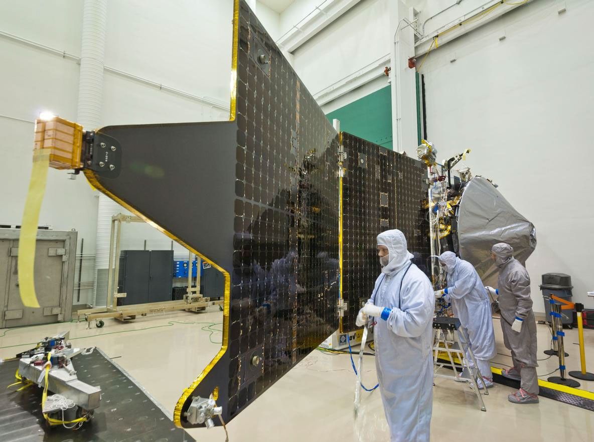 NASA's MAVEN spacecraft recently completed assembly and has started environmental testing.