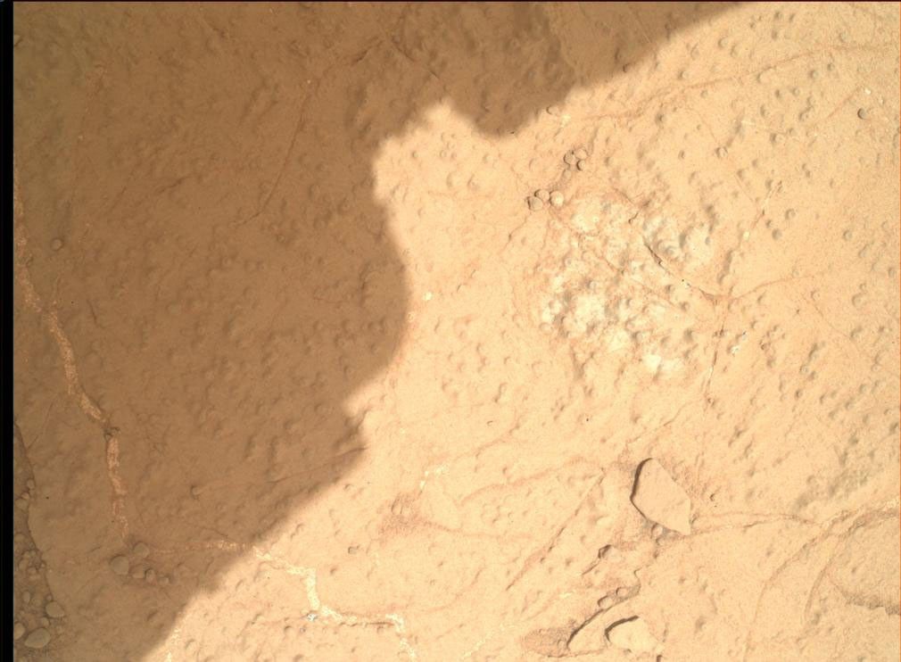 Checking Contact Points for Curiosity's Drill
