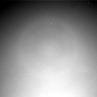 This movie clip shows Phobos, the larger of the two moons of Mars, passing overhead, as observed by NASA's Mars rover Curiosity in a series of images centered straight overhead starting shortly after sunset.