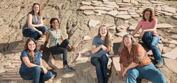 It takes a whole team to operate Curiosity's arm.  Pictured here are just a few of the team members who put their "muscle" to work every day to help operate Curiosity's arm on Mars.