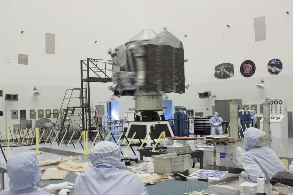 
			MAVEN Spin Test - NASA Science			