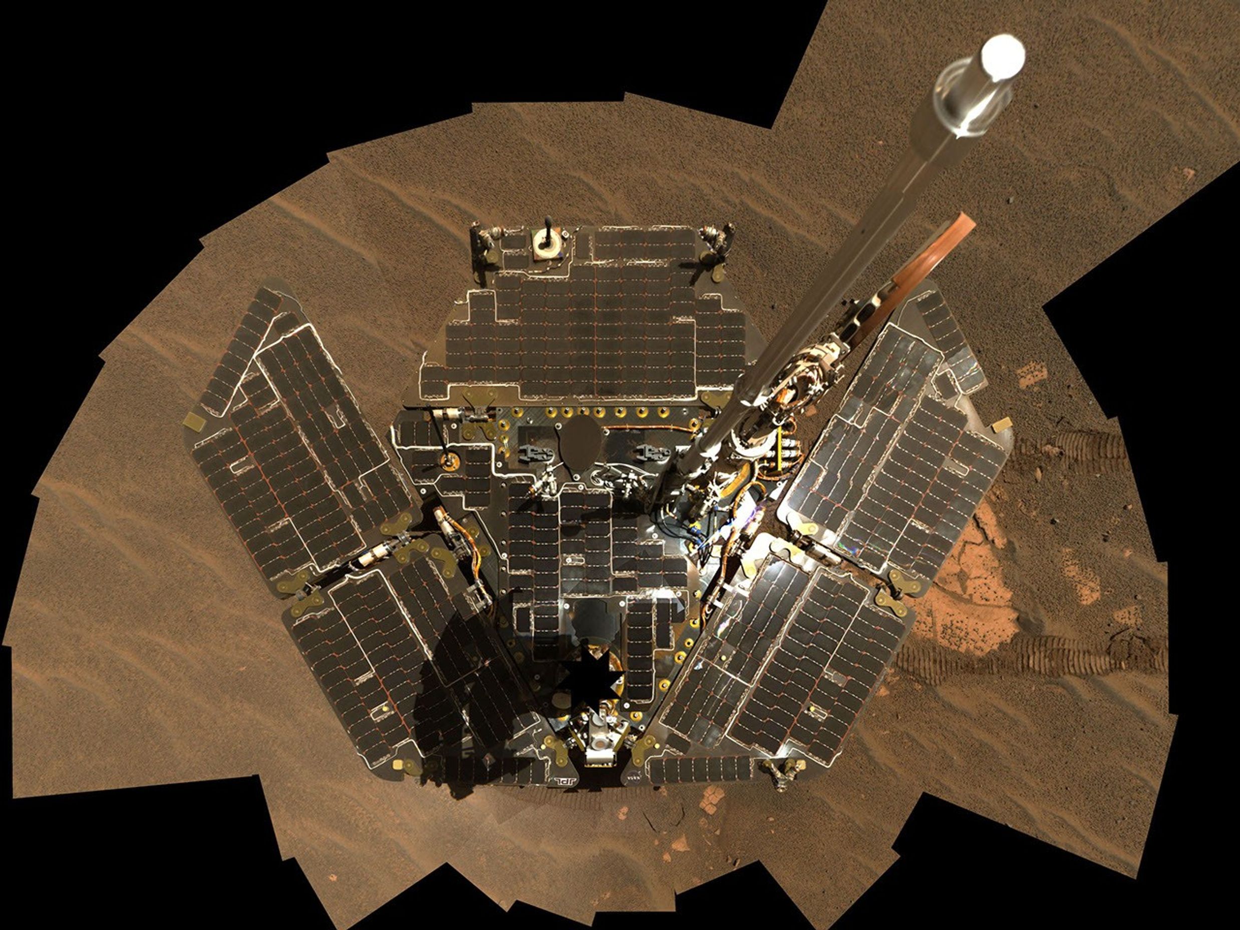Opportunity Self-Portrait