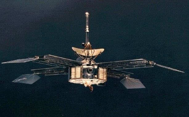 Mariner spacecraft artist concept