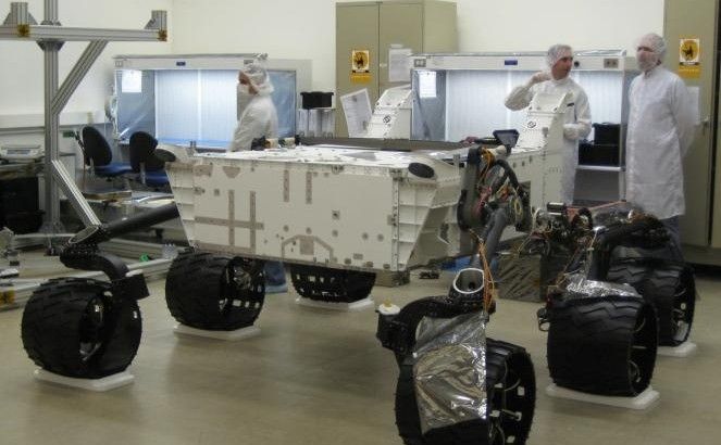 Next NASA Mars Rover Gets Its Wheels
