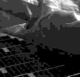 The First IMP Image from Mars Acquired by NASA's Mars Pathfinder Imager on 8:42 MLST sol1.Sojourner spent 83 days of a planned seven-day mission exploring the Martian terrain. Sol 1 began on July 4, 1997.