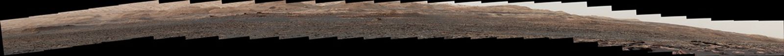 This panorama from the Mast Camera (Mastcam) of NASA's Curiosity Mars rover shows details of "Vera Rubin Ridge," which stretches about 4 miles (6.5 kilometers), end-to-end, on the northwestern flank of lower Mount Sharp.