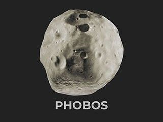 
			Phobos - Mars Moon, 3D Model - NASA Science			