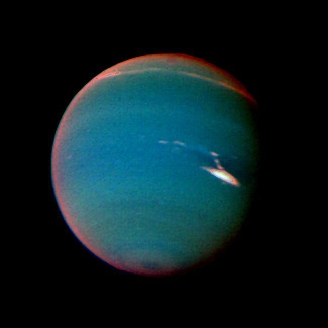 
			Neptune in False Color - NASA Science			