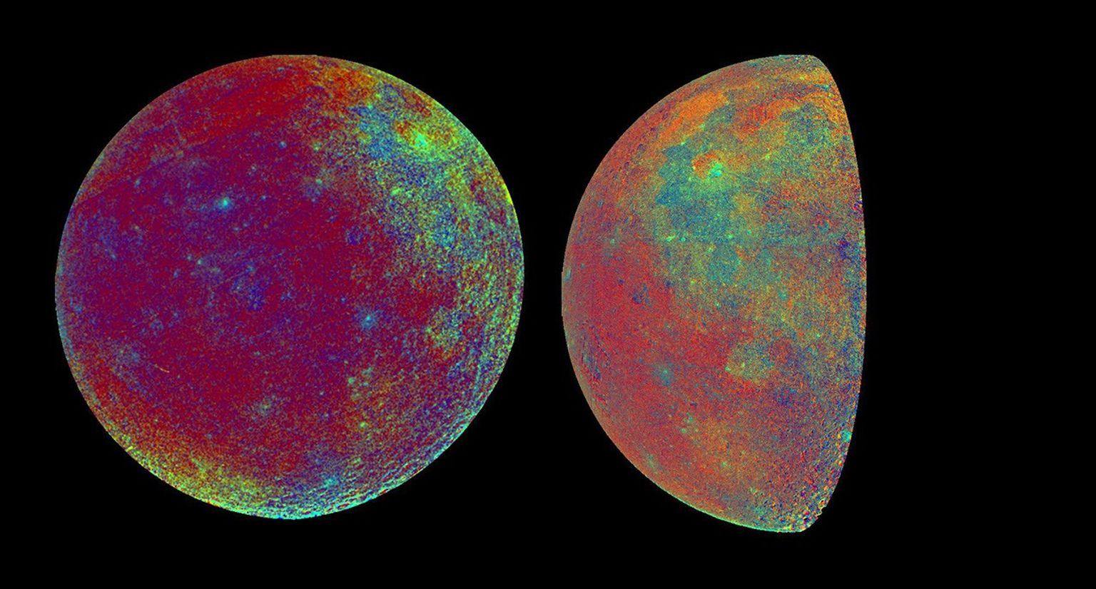 Moon Color Visualizations - NASA Science