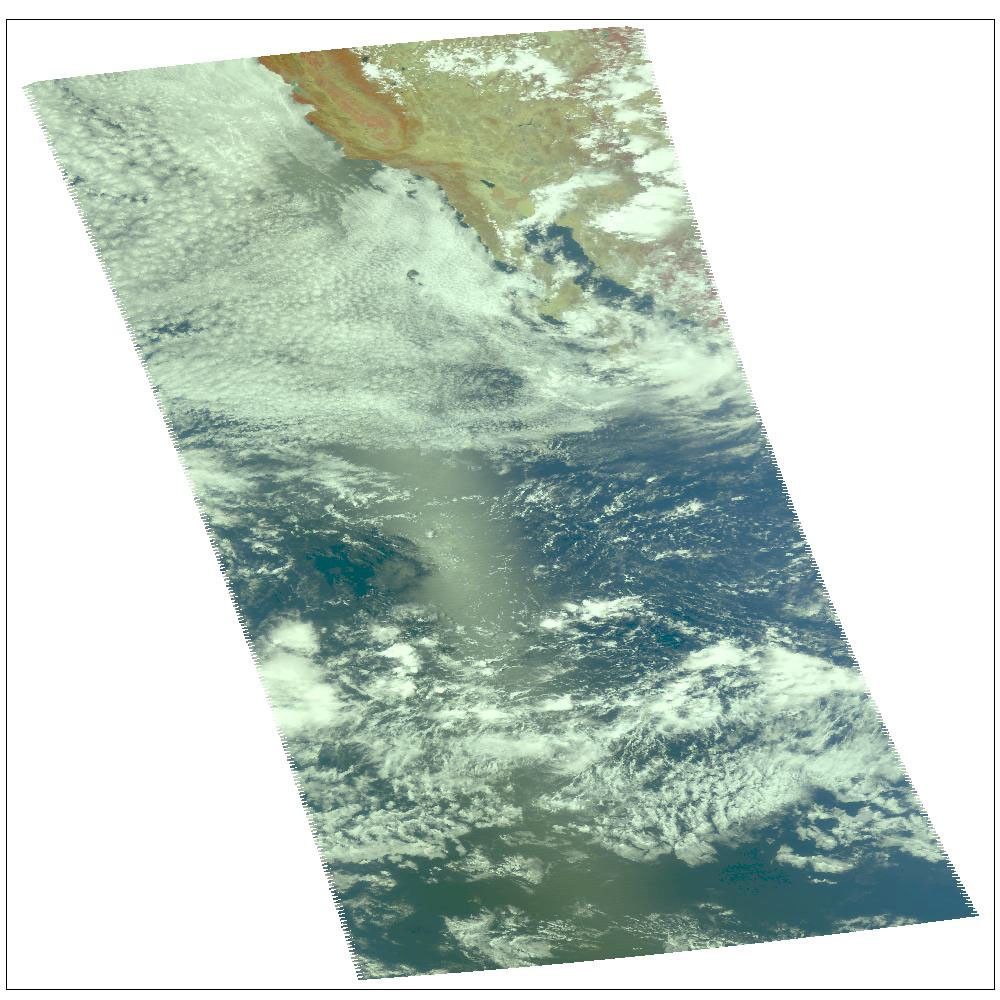 Hurricane Celia as observed by the Atmospheric Infrared Sounder (AIRS) onboard NASA's Aqua in the year 2004.