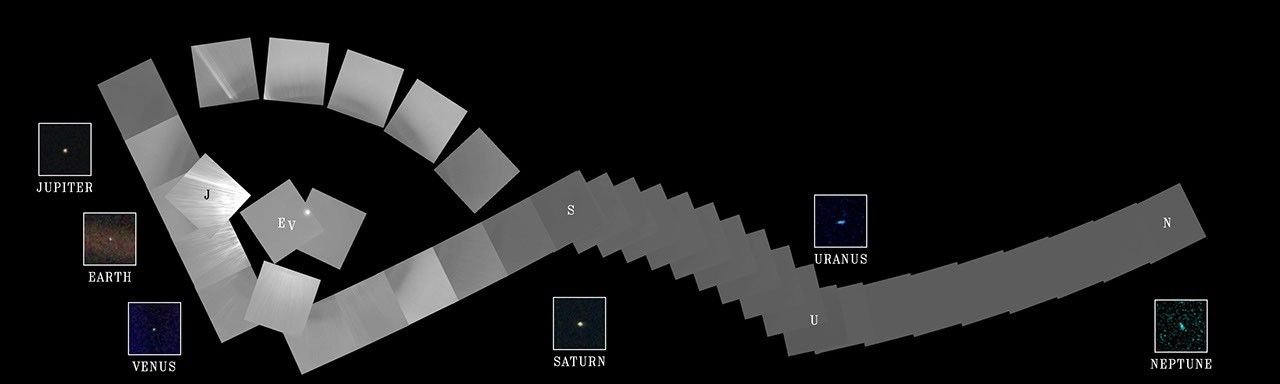 Solar System Portrait - 60 Frame Mosaic - NASA Science