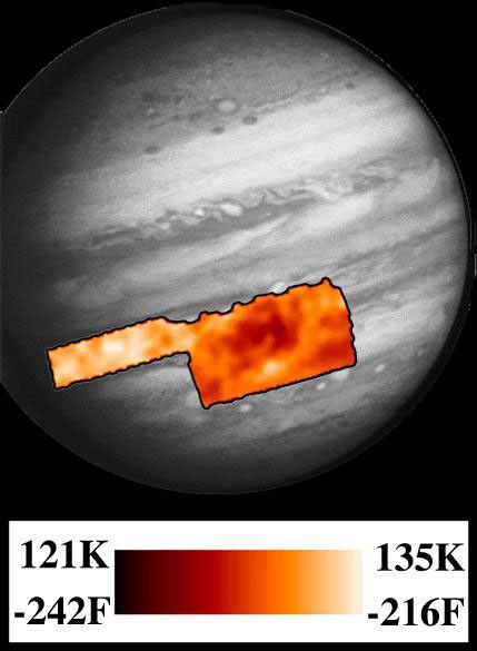 PPR Great Red Spot Temperature Map - NASA Science