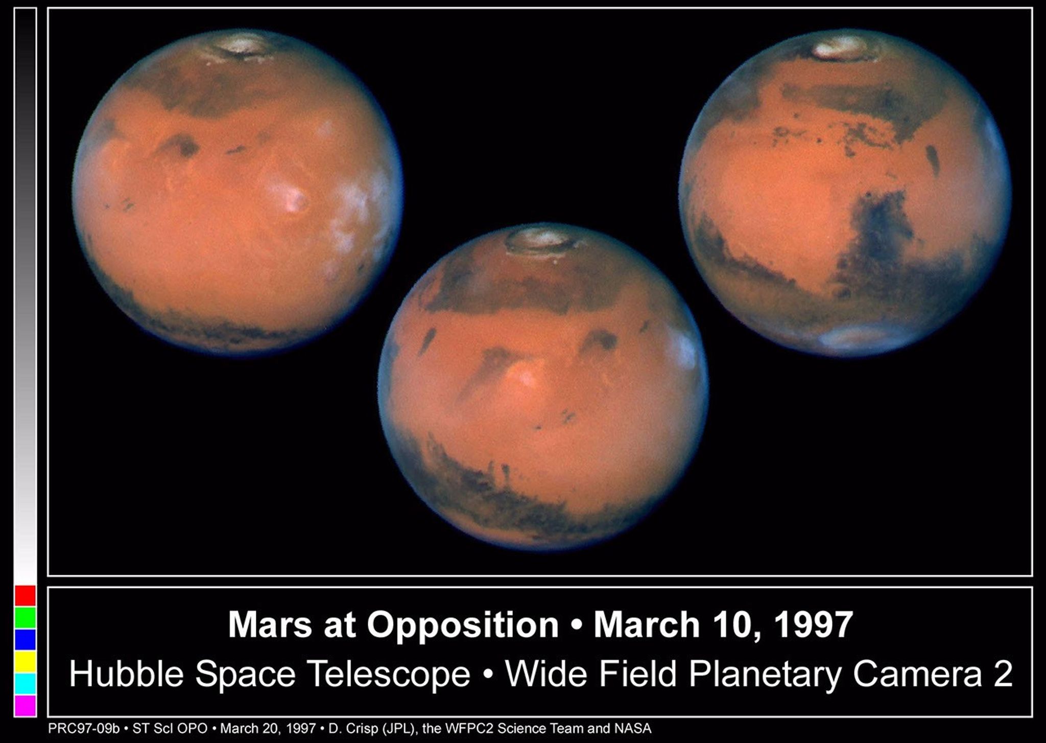 Hubble Captures A Full Rotation Of Mars - NASA Science