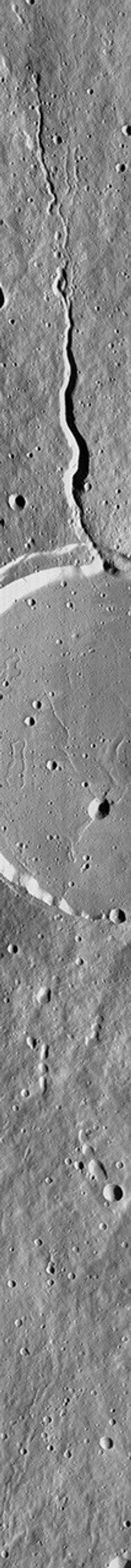 NASA's Mars Global Surveyor acquired this image on July 4, 1998. Shown here is Elysium Mons, one of three large volcanoes that occur on the Elysium Rise.