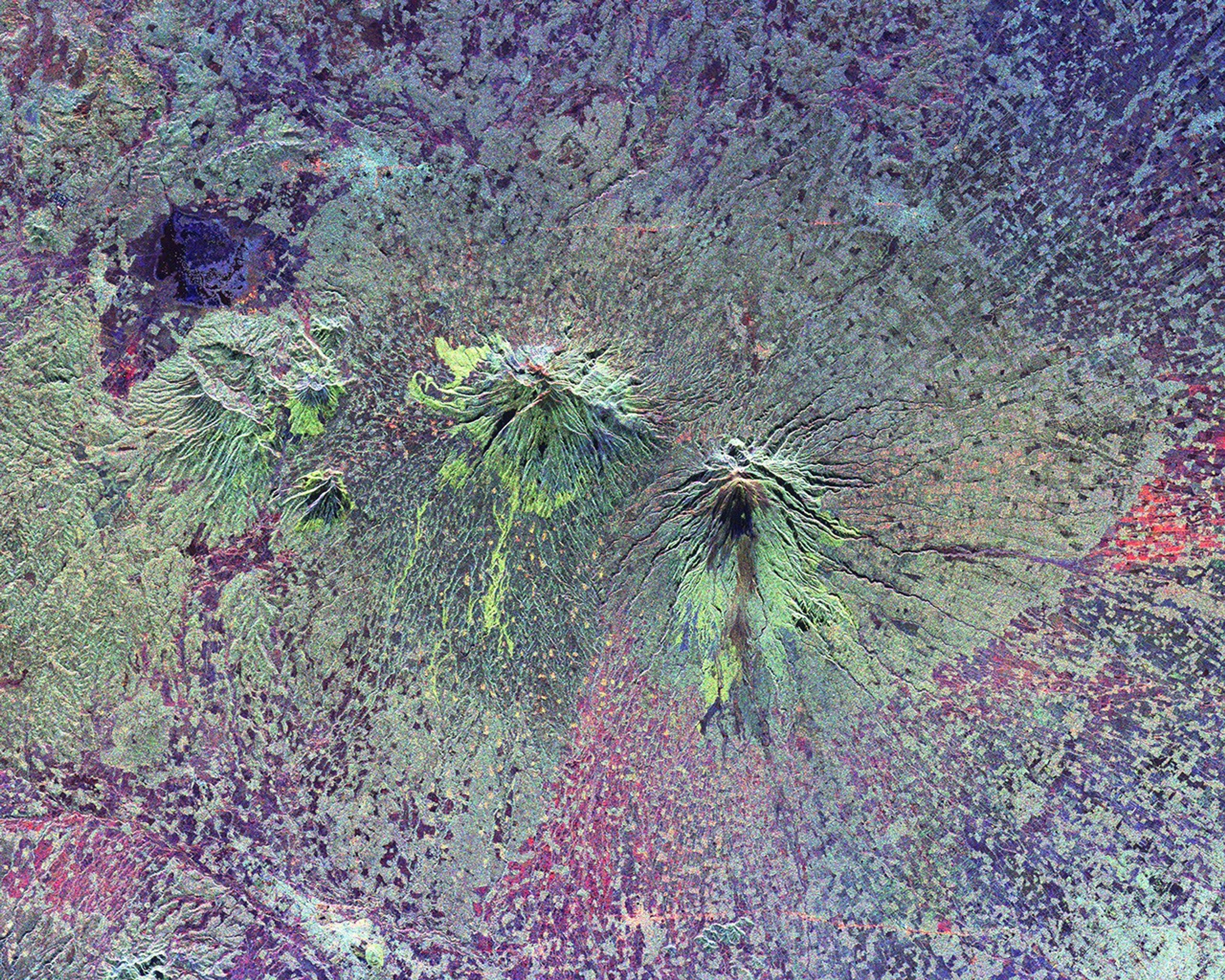 Nasa Java Space Radar Image of Central Java, Indonesia - NASA Science
