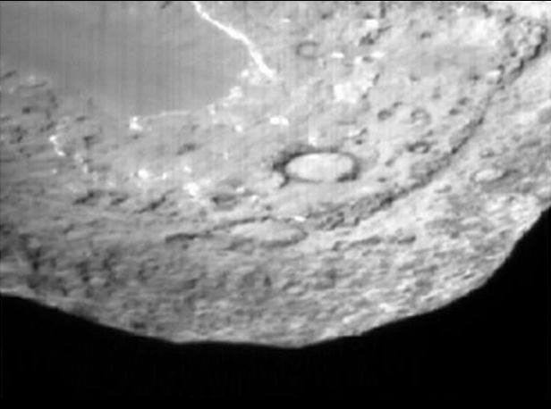 This image shows NASA's Deep Impact's impactor probe approaching comet Tempel 1. It is made up of images taken by the probe's impactor targeting sensor on July 4, 2005. Animation available at the Photojournal.