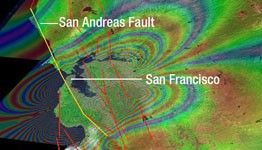 Click here for PIA03032 animation New Forecast of San Francisco Earthquake Risk