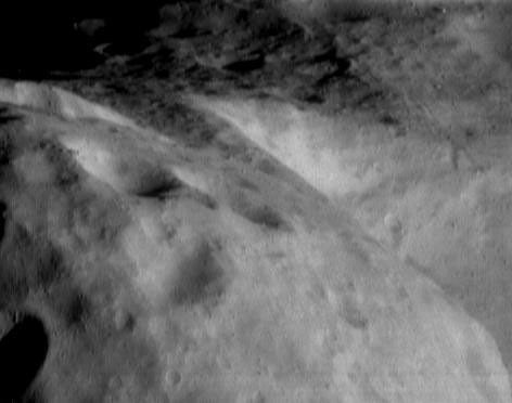 Looking Along the Southern Hemisphere of Eros - NASA Science