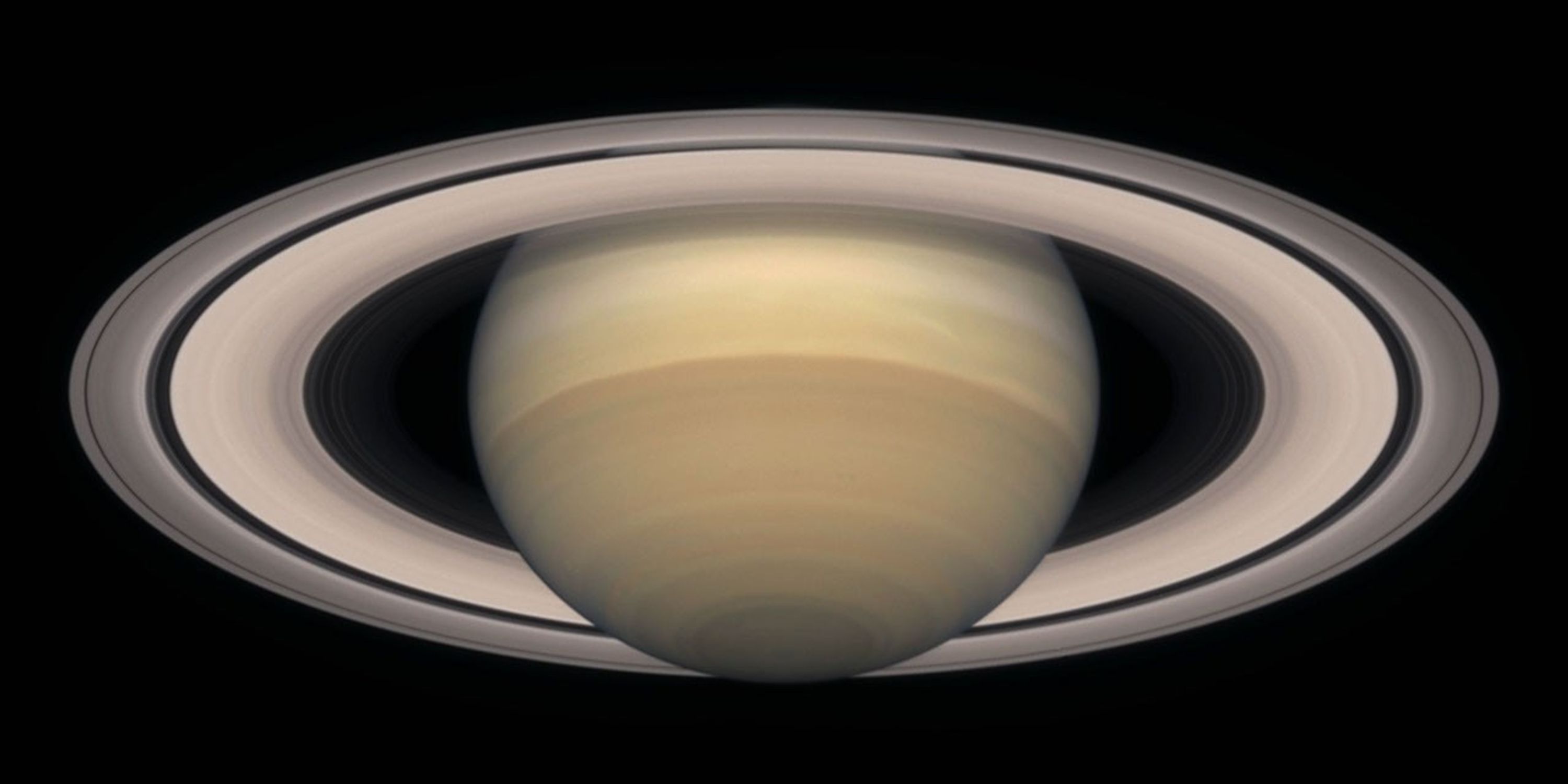 A series of NASA Hubble Space Telescope images, captured from 1996 to 2000, show Saturn's rings open up from just past edge-on to nearly fully open as it moves from autumn towards winter in its Northern Hemisphere.
