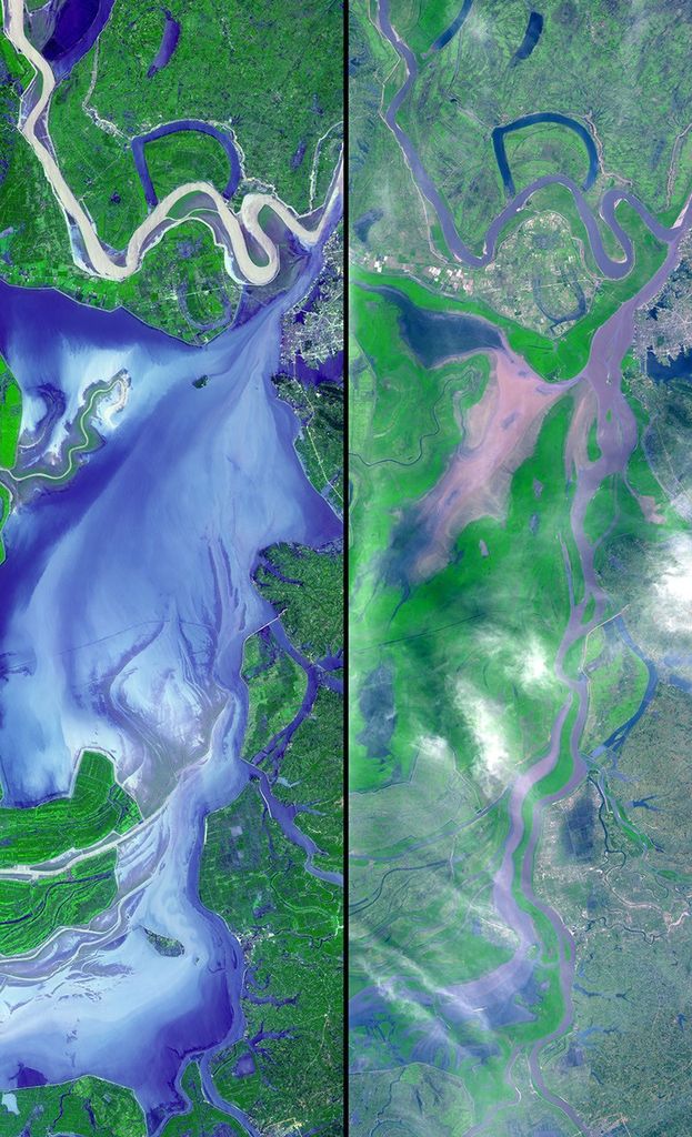 
			Dongting Lake, China - NASA Science			