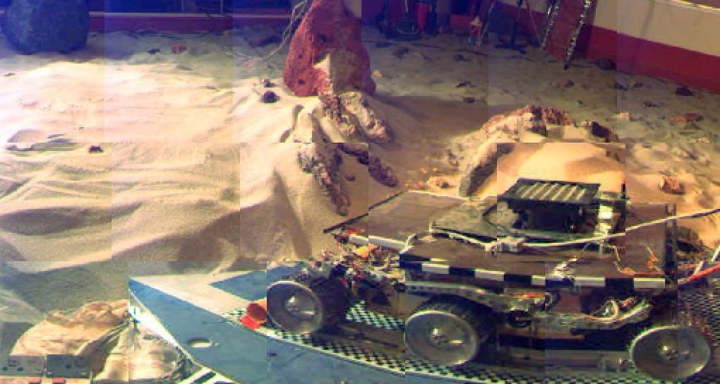 'Marie Curie' sits on the lander petal prior to deployment during the pre-launch Operations Readiness Test (ORT) 6. NASA's Pathfinder, a low-cost Discovery mission, is the first of a new fleet of spacecraft that are planned to explore Mars.