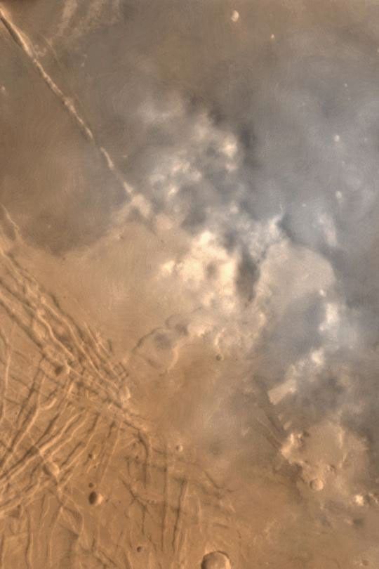 
			Syria/Claritas Dust Storm - NASA Science			