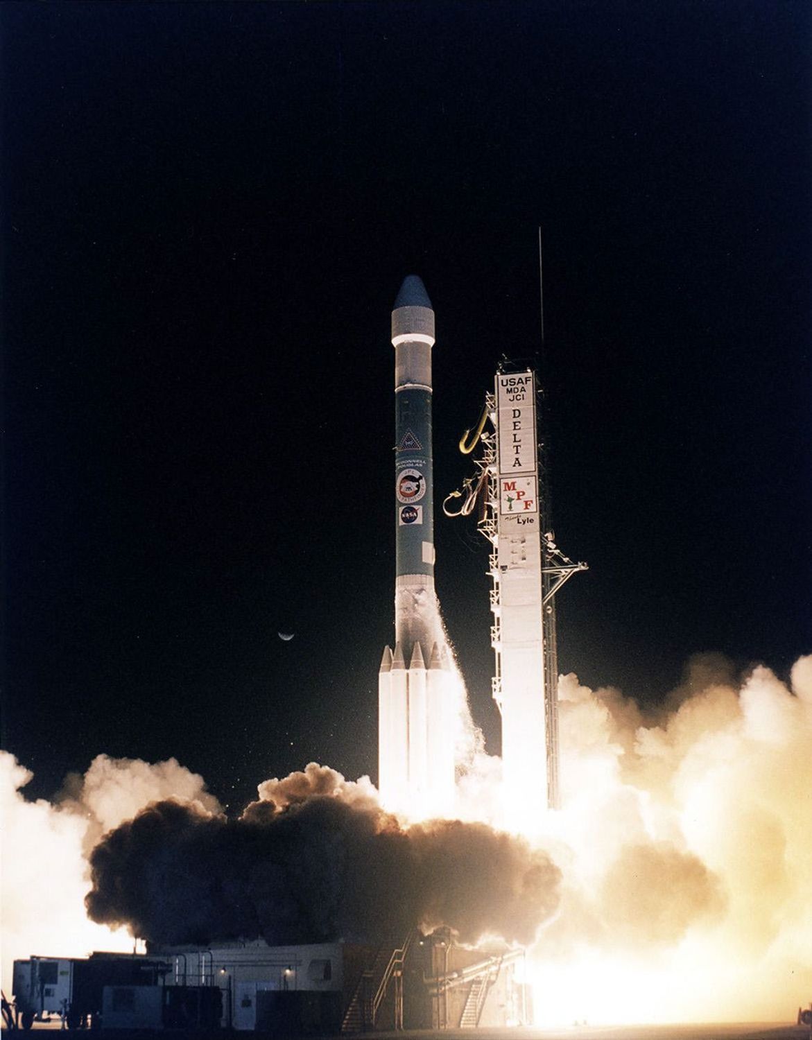 NASA's Mars Pathfinder was launched on a Delta Launch Vehicle at 1:56 am on 4 December 1996 from Cape Canaveral Spaceflight Center.